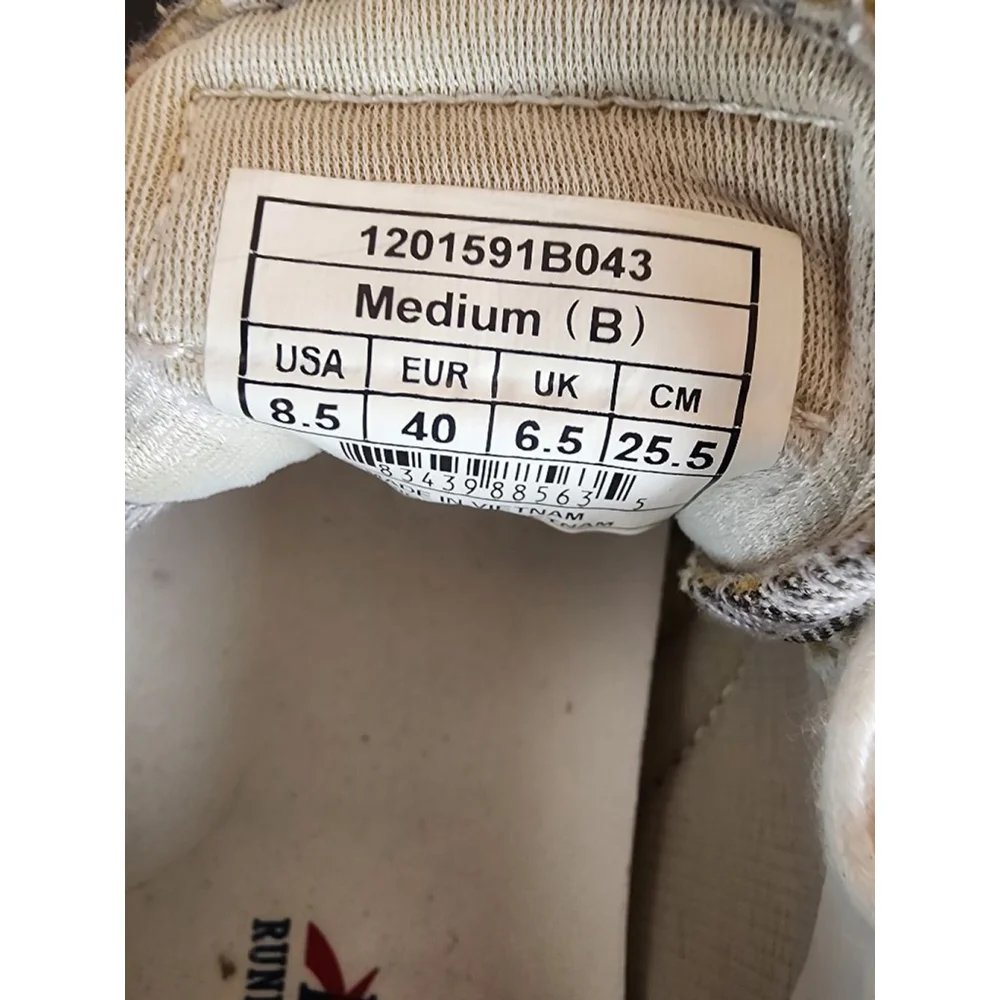 Women's Brooks Running Shoes Gray/Blue Size 8.5 - Picture 8 of 9